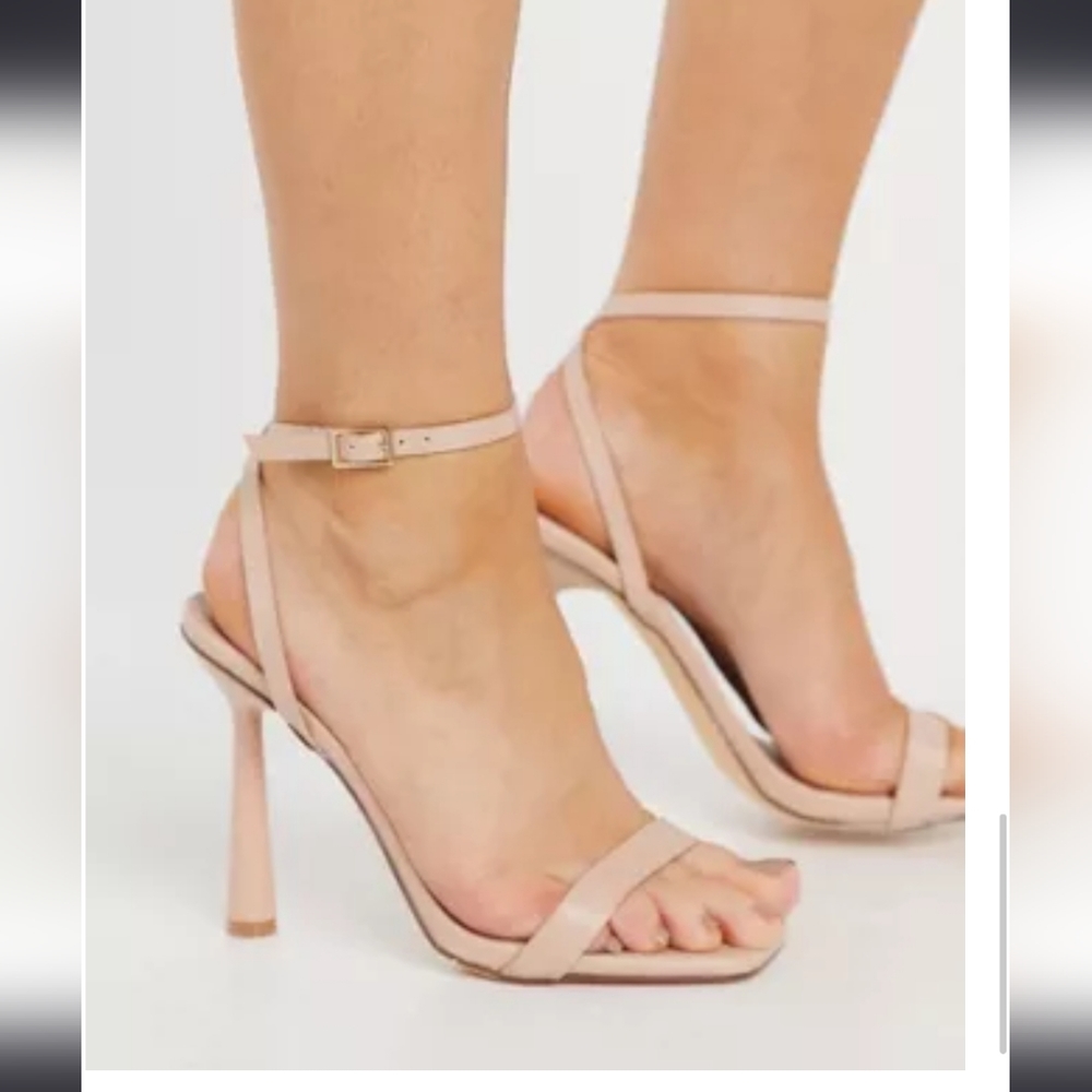 Truffle Collection Nude Heels